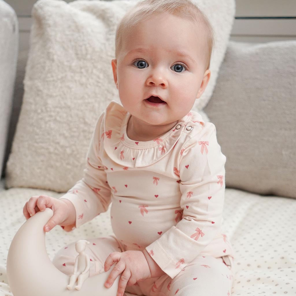 Langærmet Body Holly - GOTS - Bows