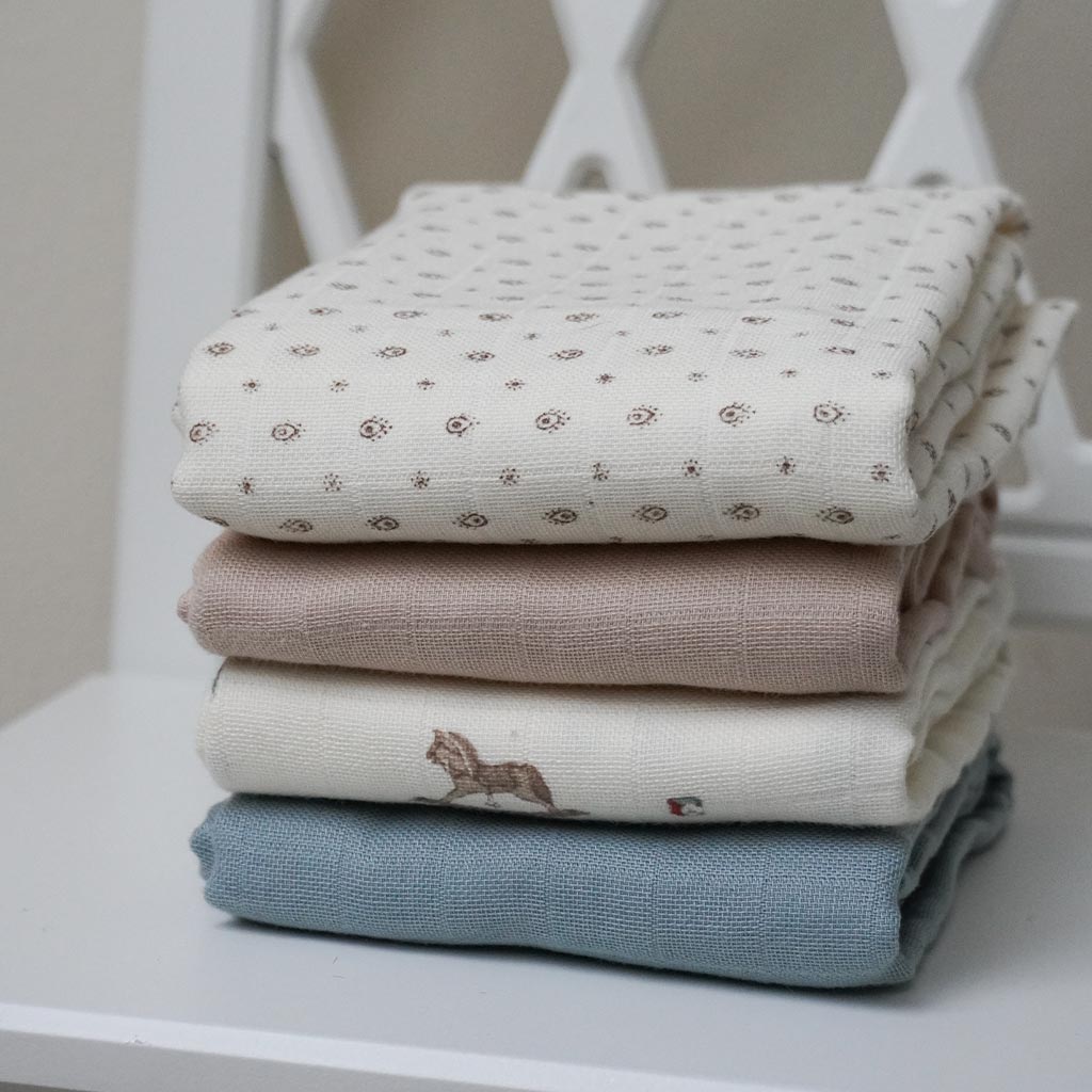 Stofble, 3-pak - GOTS - Vintage Toys