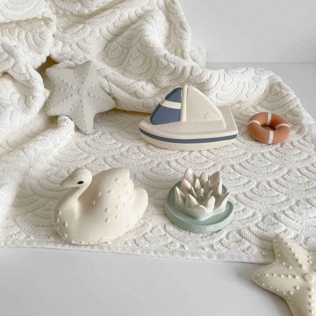 Starfish Teether - Dusty Rose