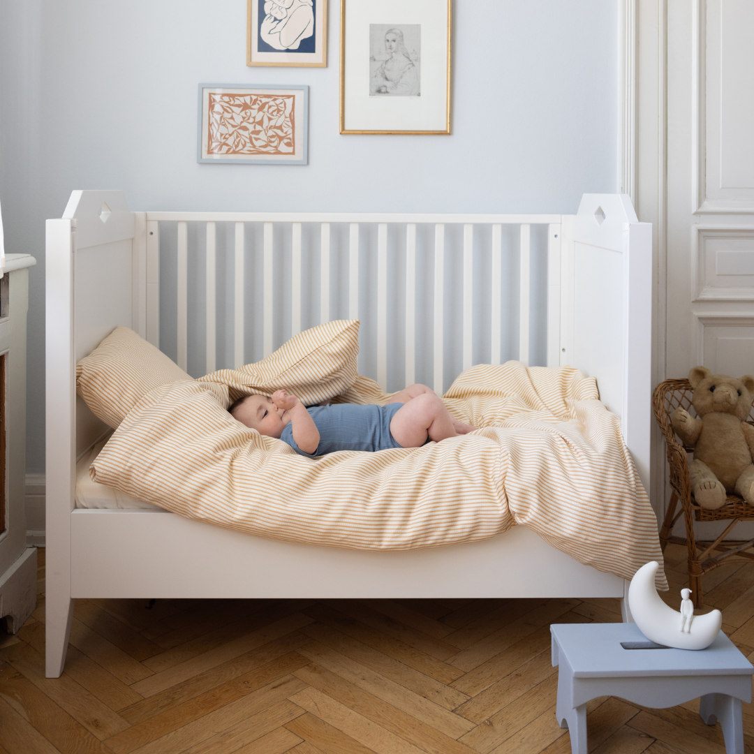 Luca Baby Bed - White