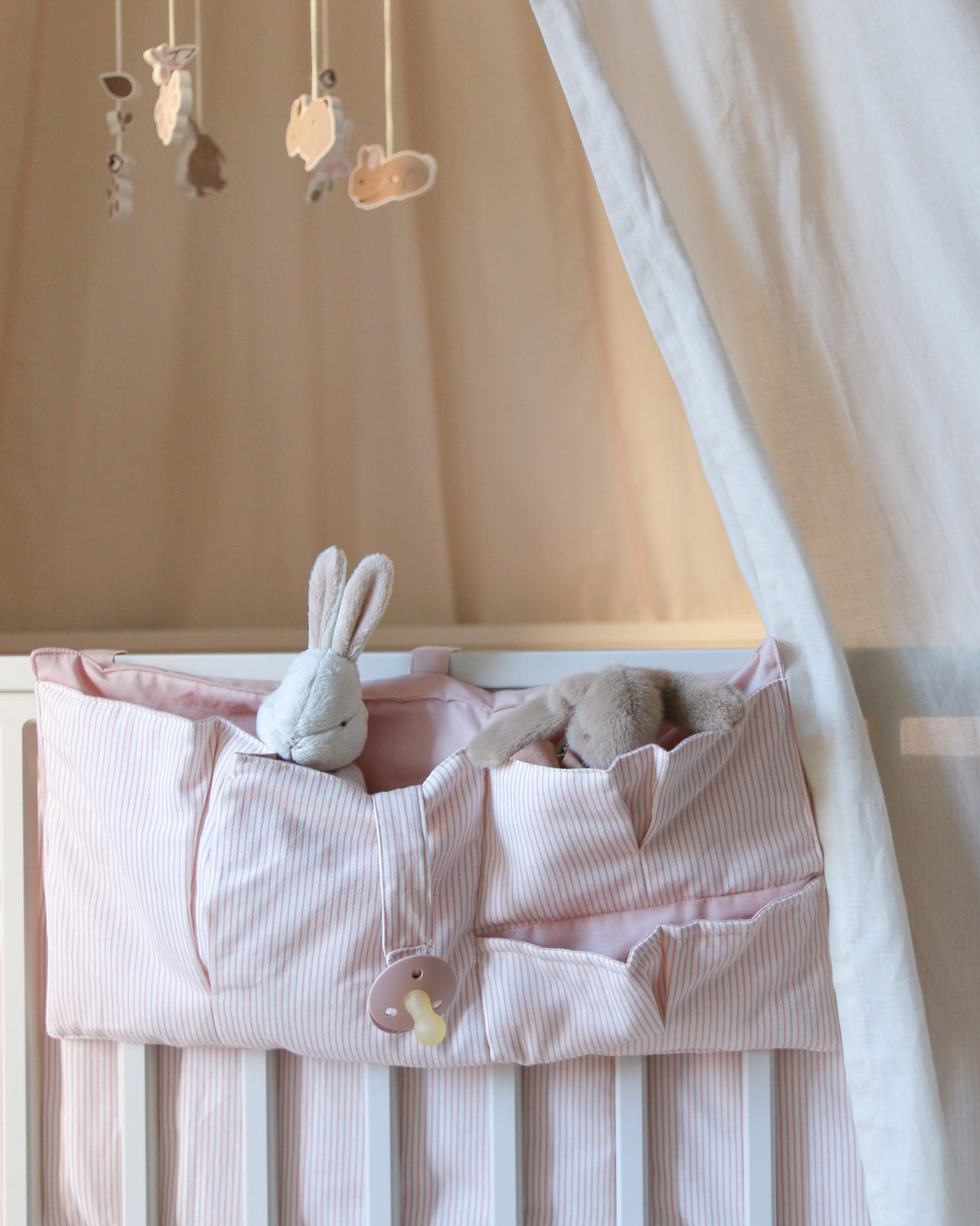 Sengelomme - OCS - Classic Stripes Rose