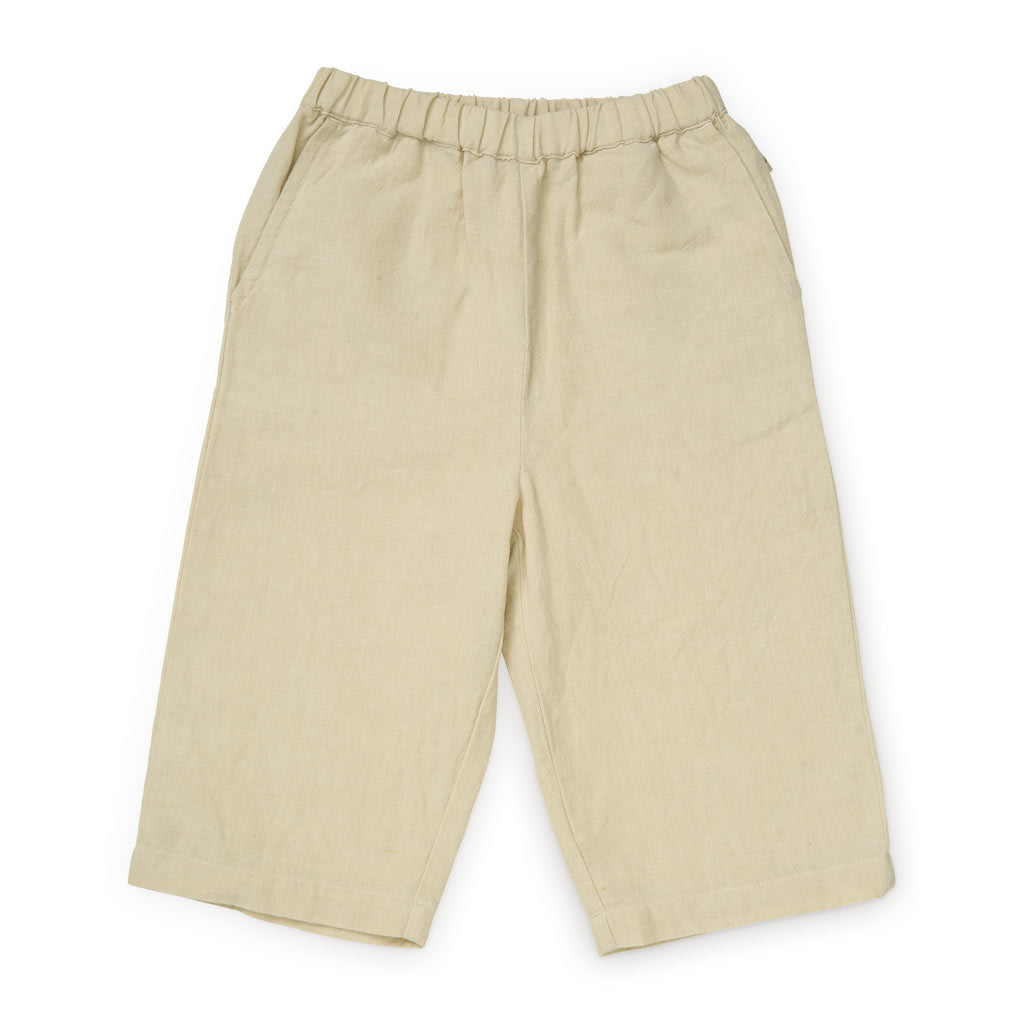 Vilde Bukser - GOTS - Beige Linen