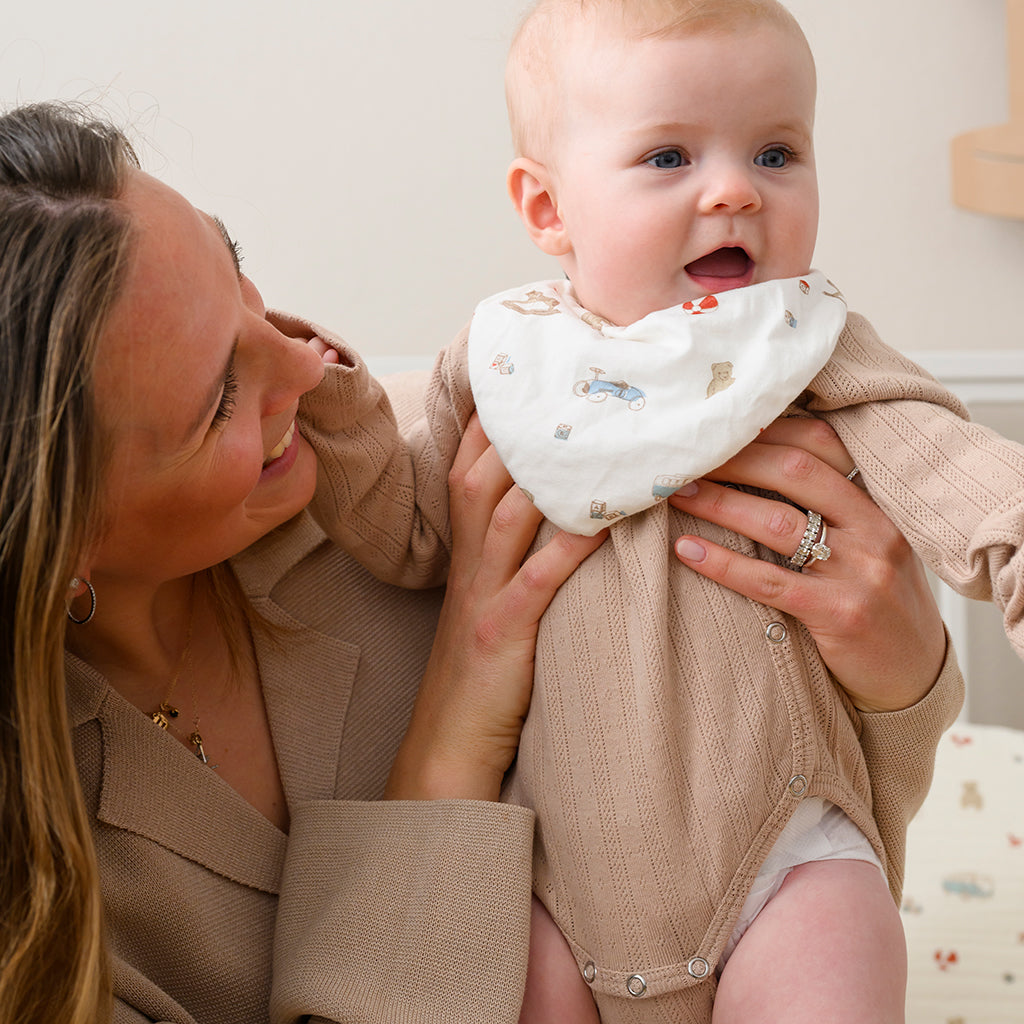 Bandana Savlesmæk, 2-pak - GOTS - Vintage Toys