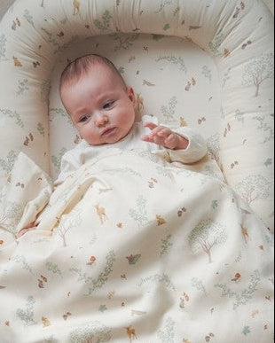 Sengetøj, Baby, 70x100cm - GOTS - Woodland