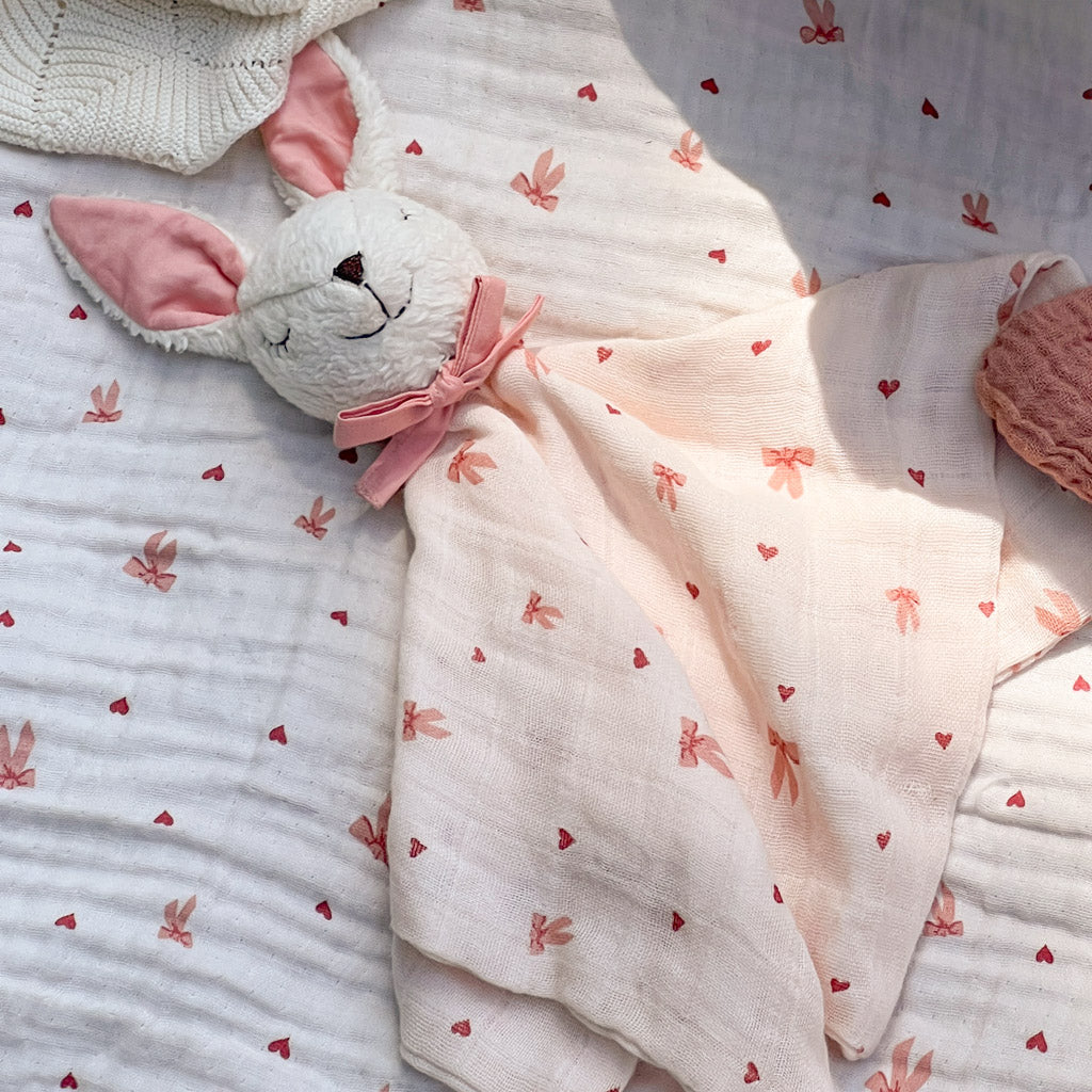 Cuddle Cloth Bunny - OCS - Bows