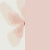 Hagesmække med lomme,  2-pack - Windflower Creme/Blossom Pink