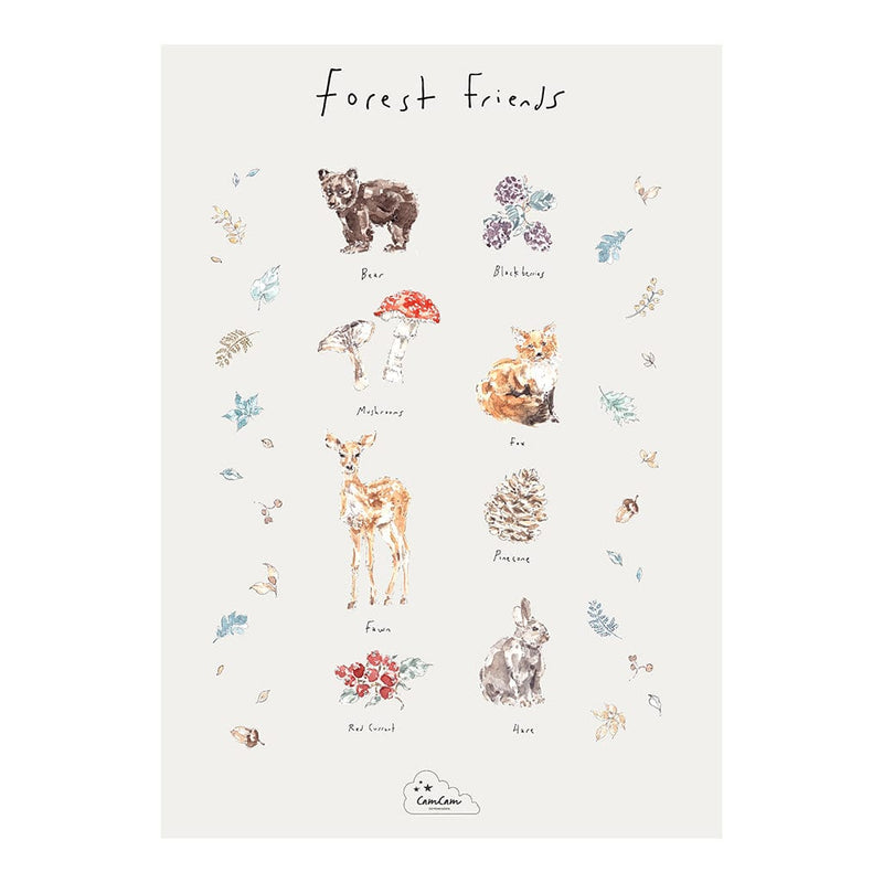 Plakat, FSC Mix - Forest Friends